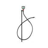 ground-inserted micro-sprinkler
